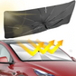 🔥2024 Hot Car Windscreen Solskjerm - Sammenleggbar frontrute Bil UV-beskyttelse (termisk beskyttelse)🔥🔥
