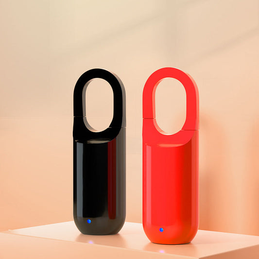 Mini hengelås med fingeravtrykk