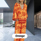Kvinner Plus Size Trykket Casual Løs Drakt