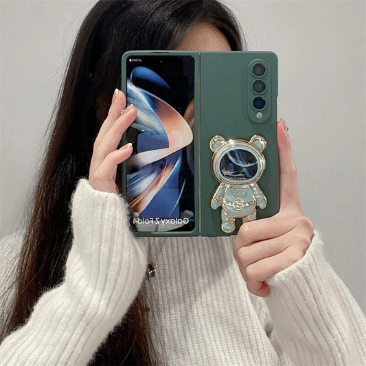 Søt Astronaut-deksel til Galaxy Z Fold-serien