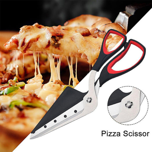 Multifunksjonell avtakbar pizzasaks med mykt håndtak