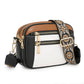 Crossbody-veske for kvinner med bred stropp