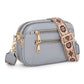 Crossbody-veske for kvinner med bred stropp