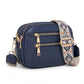 Crossbody-veske for kvinner med bred stropp