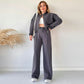 🍁Nye høstprodukter📦Gratis levering💕Todelt joggingsett for dame