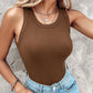 ✨Hot Sale 49% OFF✨2025 Ribbet Stretchy Tank Top med hylle-BH for kvinner