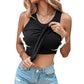 ✨Hot Sale 49% OFF✨2025 Ribbet Stretchy Tank Top med hylle-BH for kvinner