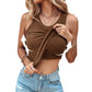 ✨Hot Sale 49% OFF✨2025 Ribbet Stretchy Tank Top med hylle-BH for kvinner