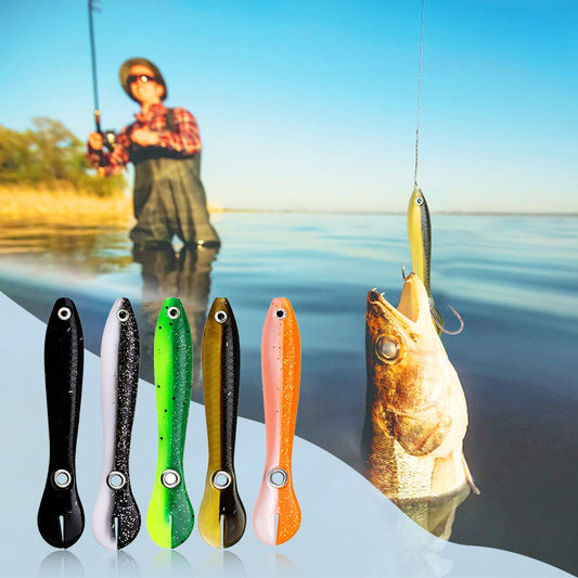 🎣HOT SALE🔥Simulert fisk Realistisk myk plast lokke🐟-KJØP 2 GRATIS 1