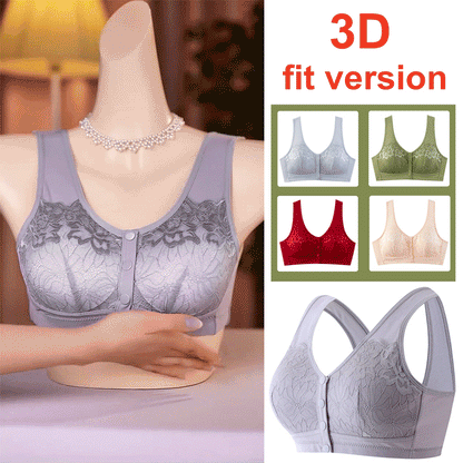 ✨Komfortabel, trådløs shaping-BH med knapper foran👙