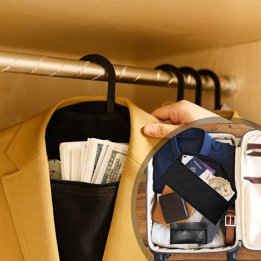 Flerbruksveske med glidelås og oppheng