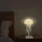 Lydstyrt manetlampe med gradient og dansende tentakler