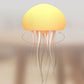 Lydstyrt manetlampe med gradient og dansende tentakler