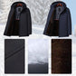 Termisk, tykk parkas med hette for menn –🧥🔥Vindtett, vannavstøtende, holder kroppstemperaturen oppe!