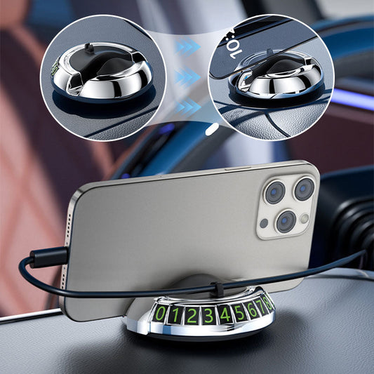 💥2025s hotteste produkt! 360° roterende bilholder + parkeringsskilt! ✨