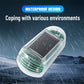 Fargerik LED solenergi taklampe for bil