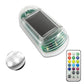 Fargerik LED solenergi taklampe for bil