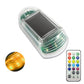 Fargerik LED solenergi taklampe for bil