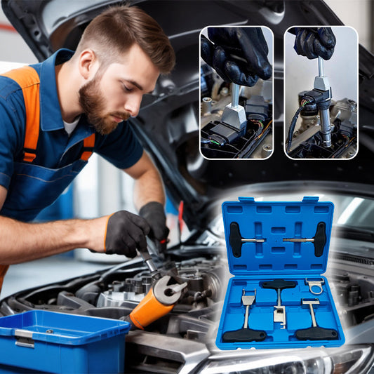 Tennplugg tennspole Fjerning av avtrekksverktøy Kit, perfekt fjerning, takler uanstrengt hver reparasjonsjobb! 🔧🚗
