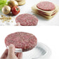 Rund hamburgerpuddingform med lettutløser