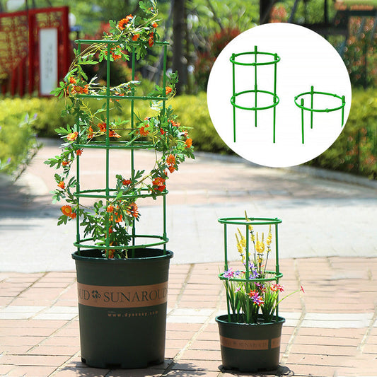 Avtakbare plantestativ med støttepinner for planter, blomster og frukt