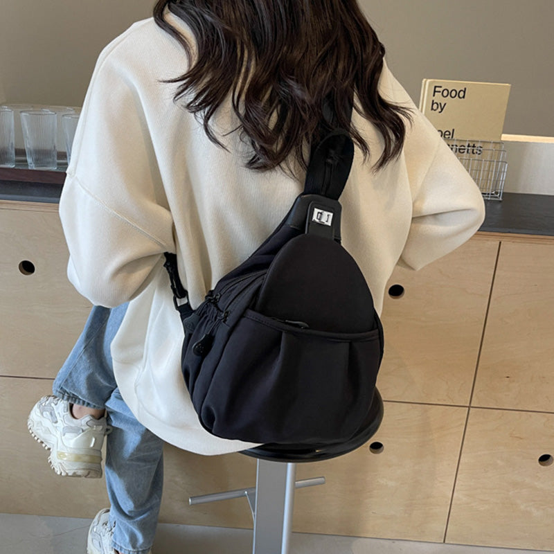 Allsidig Stilig Stor-Kapasitet Crossbody Ryggsekk