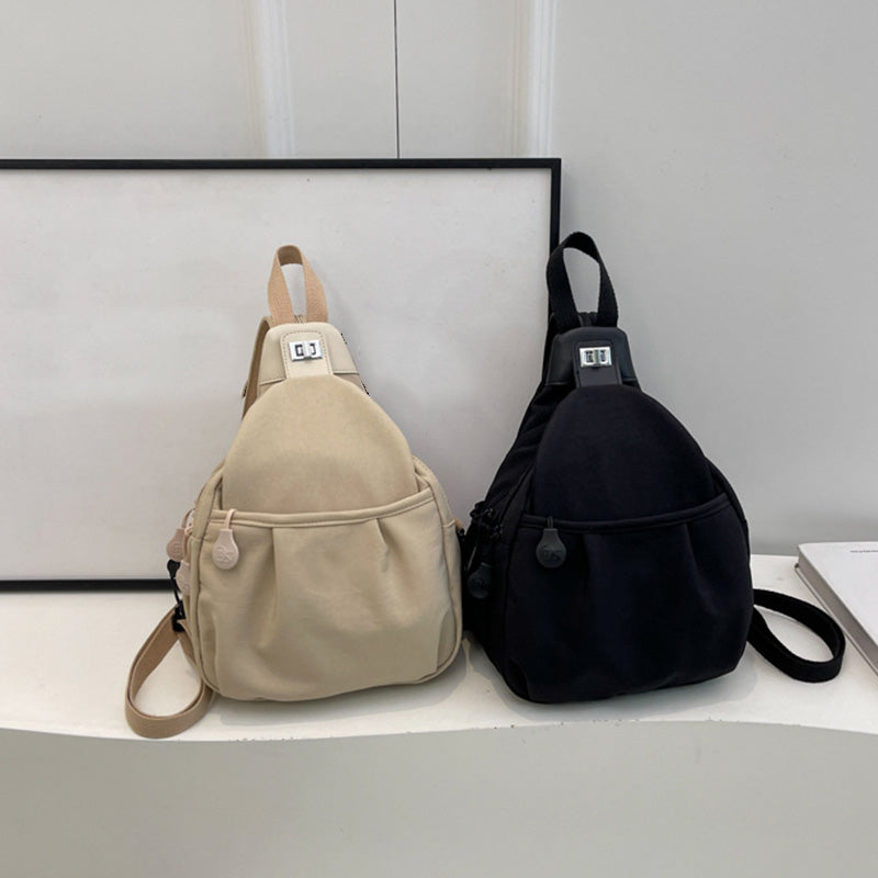 Allsidig Stilig Stor-Kapasitet Crossbody Ryggsekk