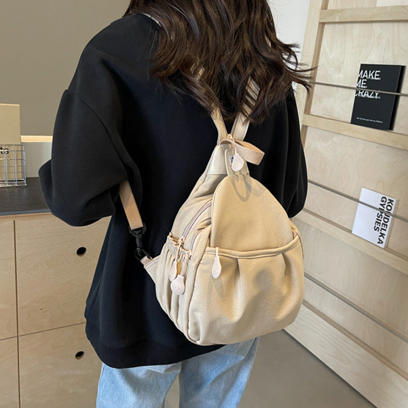 Allsidig Stilig Stor-Kapasitet Crossbody Ryggsekk