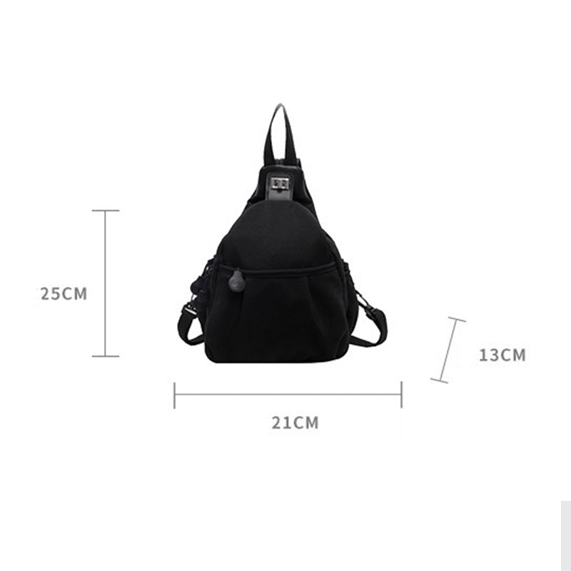 Allsidig Stilig Stor-Kapasitet Crossbody Ryggsekk