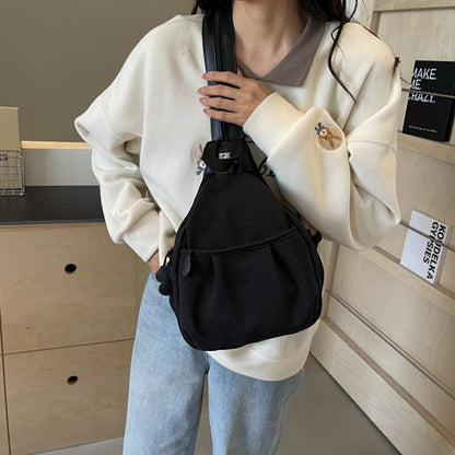 Allsidig Stilig Stor-Kapasitet Crossbody Ryggsekk