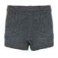 Trendy 2-delt sett med strikket hettegenser og shorts for kvinner