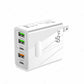 [Hot Salg] 65 W hurtiglader med flere porter