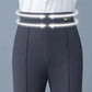 Dame High-Waist Stretch Micro-Flare Casual Bukse
