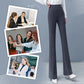 Dame High-Waist Stretch Micro-Flare Casual Bukse