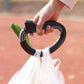 Bærbar D-formet handleposeholder