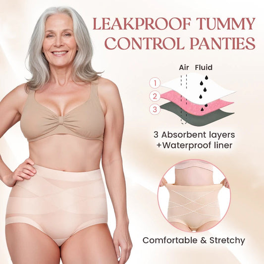Ultimate Comfort High Waist Lekkasjesikker Shapewear-truse med høy midje