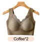 3D-blonde-BH med fast vattering for middelaldrende kvinner