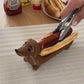 Dekorativt dachshundbrett til pølser
