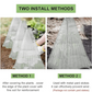 20/30 PCS Clear Garden Cloche for planter