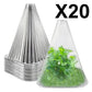 20/30 PCS Clear Garden Cloche for planter