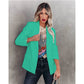 Langermet blazer med slank passform