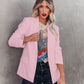 Langermet blazer med slank passform