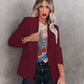 Langermet blazer med slank passform