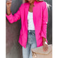 Langermet blazer med slank passform