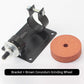 Grindstone polerings- og slipeskivesett for glass og metall