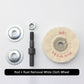 Grindstone polerings- og slipeskivesett for glass og metall
