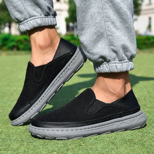 Komfortable og uformelle slip-on-sko for menn