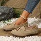 Komfortable vintage loafers for kvinner