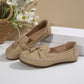 Komfortable vintage loafers for kvinner