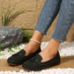 Komfortable vintage loafers for kvinner